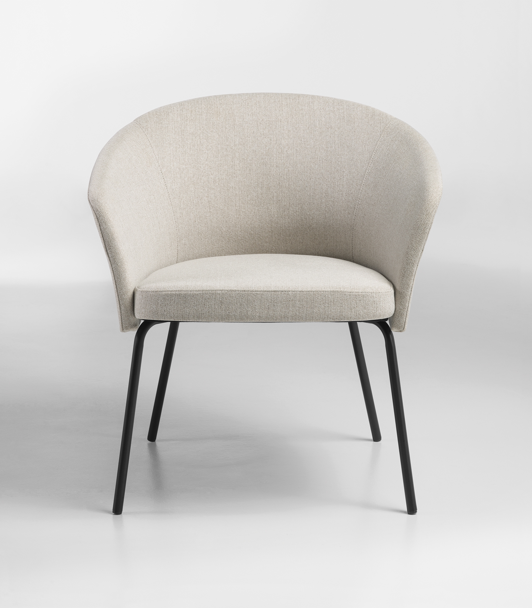 Clove armchair front on